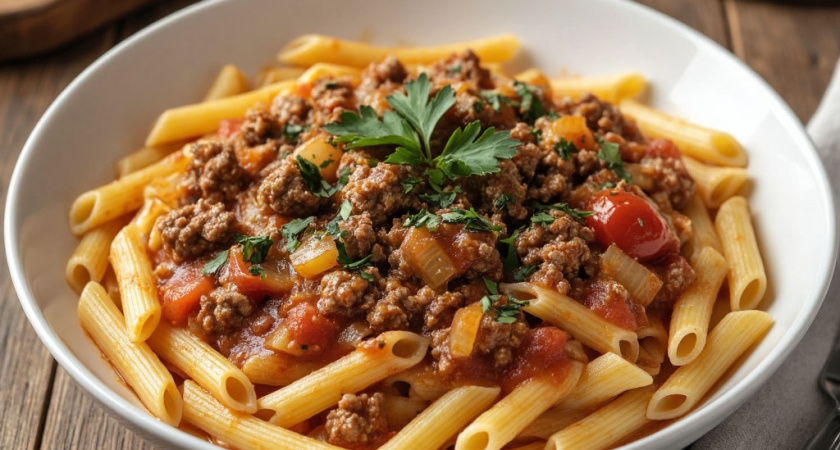 Стала готовить макароны по-флотски по-новому. Едим теперь целыми сковородками, все в восторге от этой вкусноты