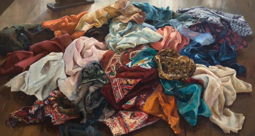 Из ненужных лоскутков делаю украшения для дома, которые все принимают за модные дизайнерские вещи