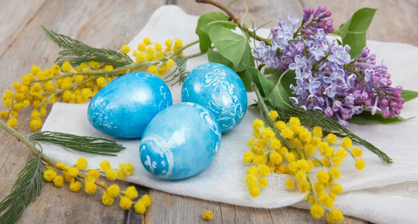 ПЕРЕДЕЛАТЬНе капуста: погружаем пасхальные яйца в это «пюре» — получаем изысканные небесно-голубые шедевры