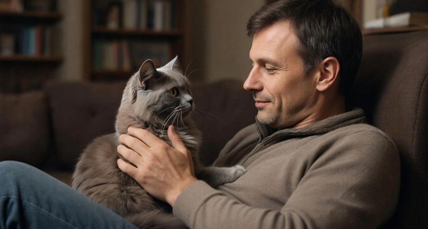 Почему кошки больше любят мужчин, а не женщин - достоверная причина