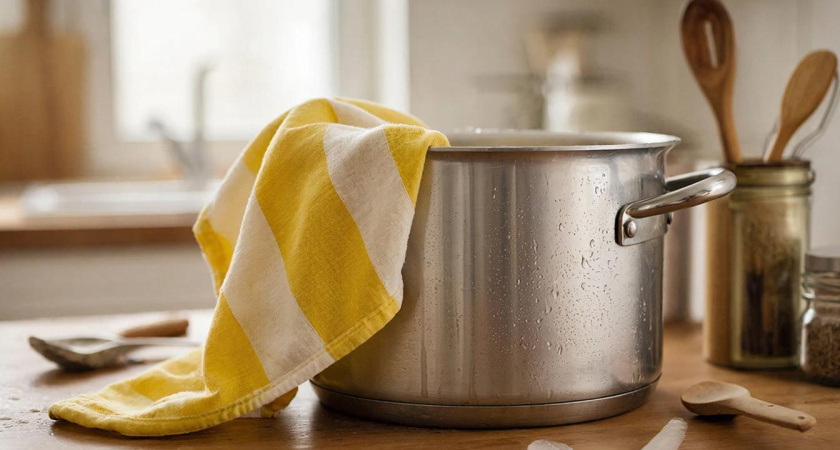 Вываривание полотенец в прошлом: добавьте 2 ложки на таз - станут как новые