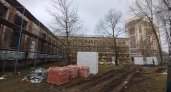 В Наро-Фоминске строители обновляют два корпуса школы №6