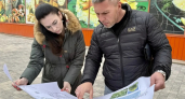 У торгового центра “Мальково” в Наро-Фоминске высаживают остролистные клёны