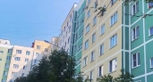 В Наро-Фоминске на фасаде дома на Маршала Жукова выполнили 40% работ