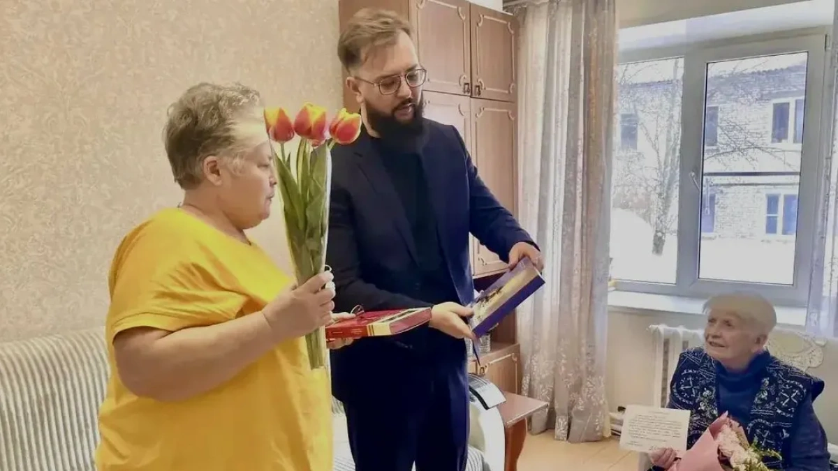 Жительнице Наро-Фоминска Нине Каравай, пережившей блокаду Ленинграда, исполнилось 88 лет