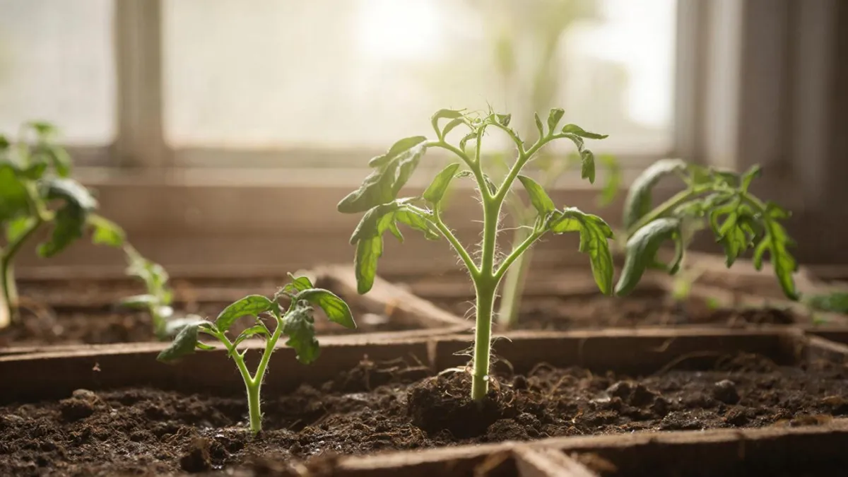Никаких стаканчиков: сажаю семена сразу в пятилитровки — помидоры растут быстрее в 2 раза