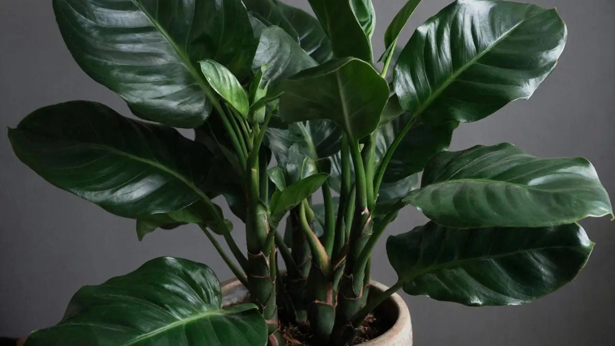 Всего 50 мл в горшок — оживет даже самый засохший замиокулькас: море глянцевых сочных листьев и упругие стебли