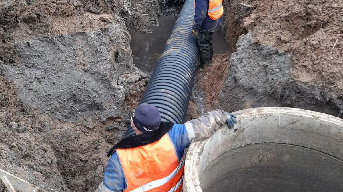 В Наро-Фоминске модернизируют канализационный коллектор 1961 года постройки