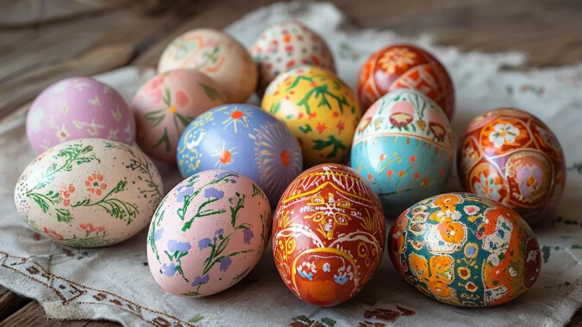 Черные жемчужины на Пасху: красим яйца в мягкий бархатистый цвет копеечным способом