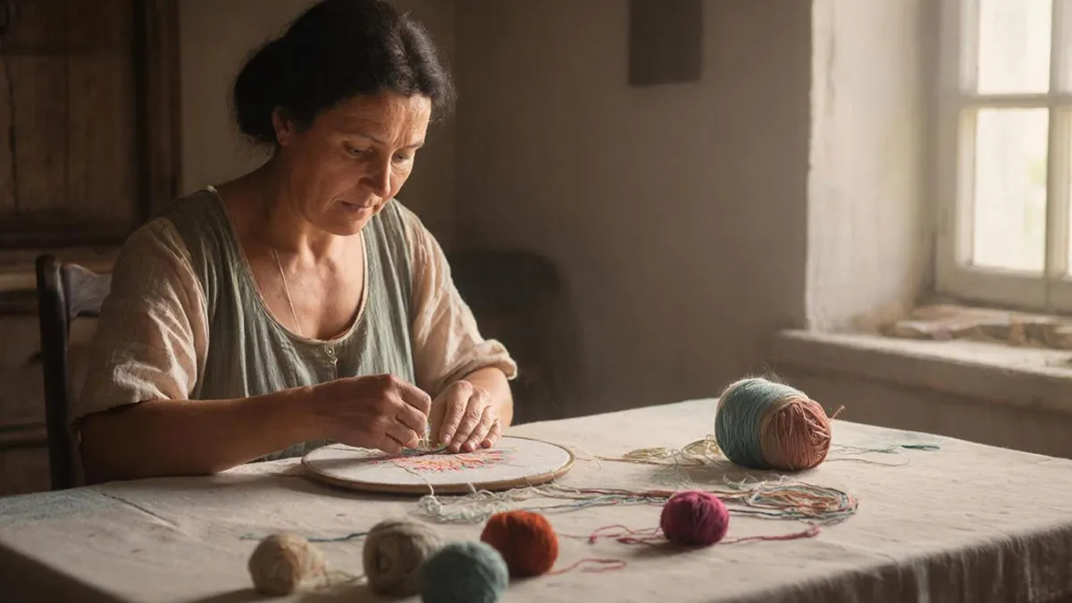 Моя соседка превращает клубки остатков пряжи в полезные домашние вещи — показываю как повторить