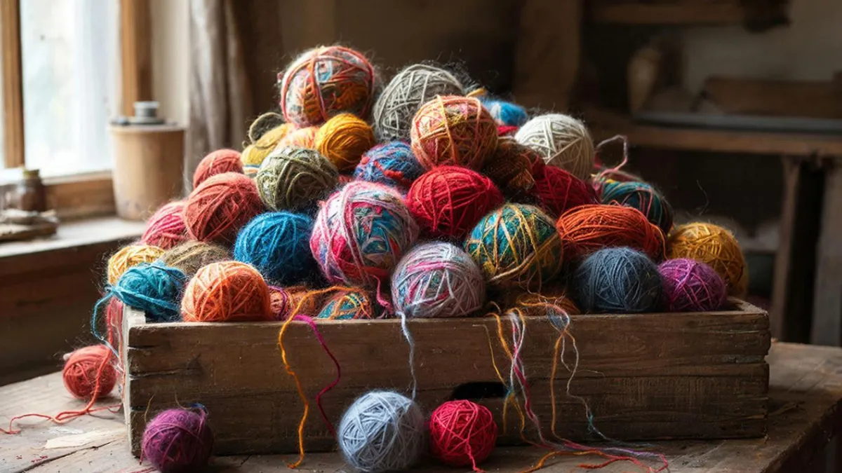 Хватит выкидывать остатки пряжи: соседка делает из них нужные вещи для дома - раскрываем секрет