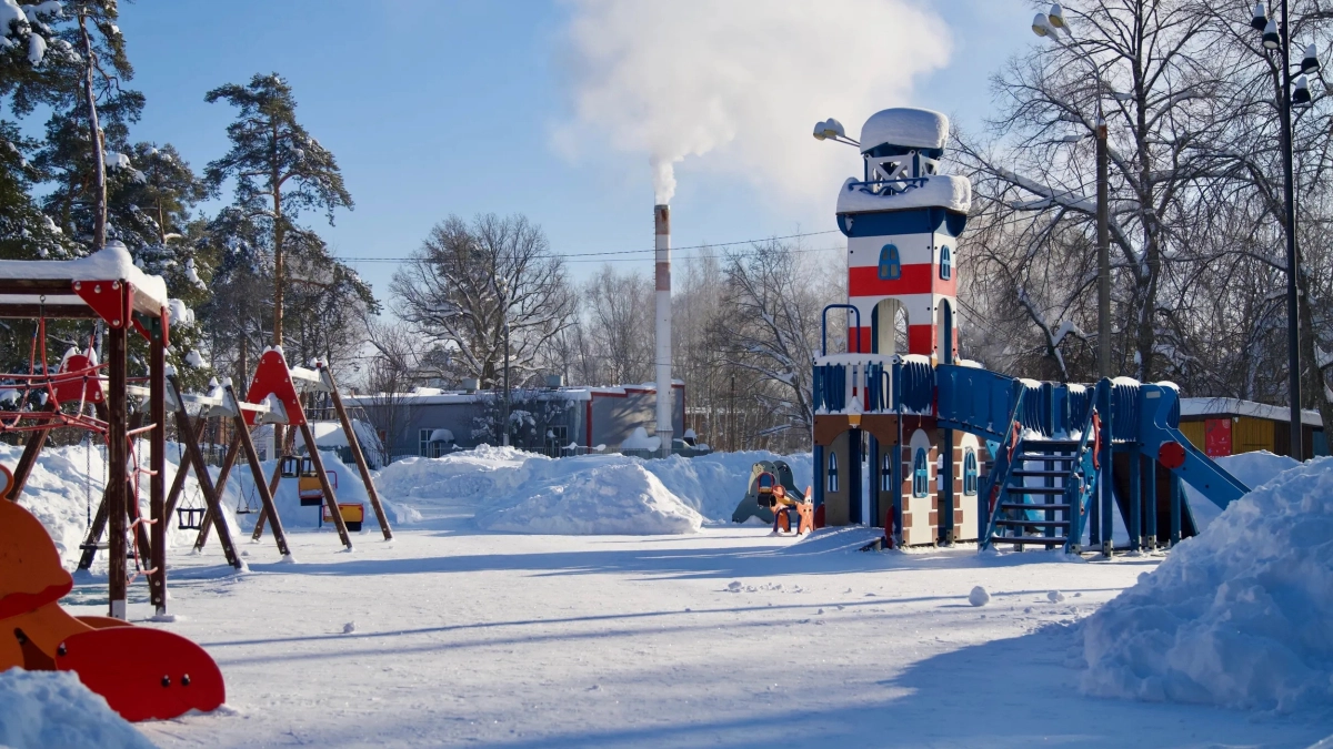 В парке Наро-Фоминска закрыли детскую площадку “Маяк” 