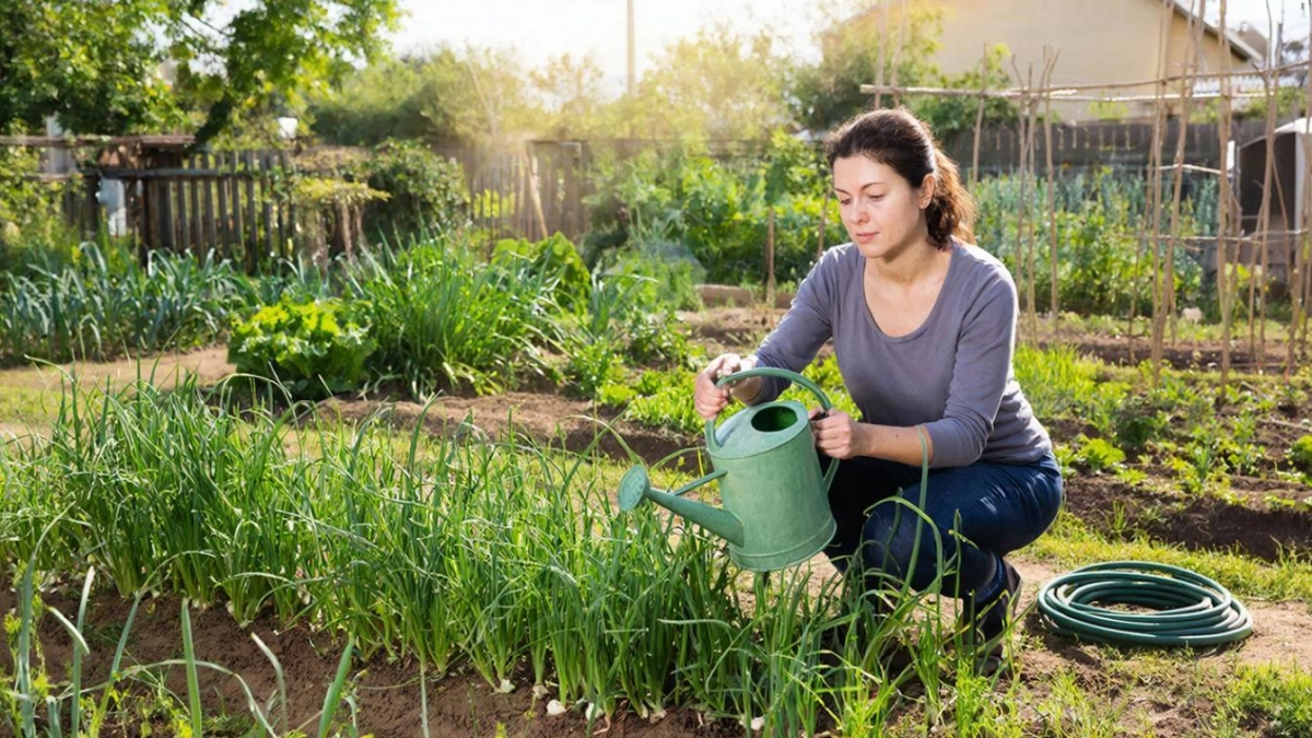 Кормлю чеснок так — головки вырастают крупные и здоровые: простая подкормка, о которой многие не знают