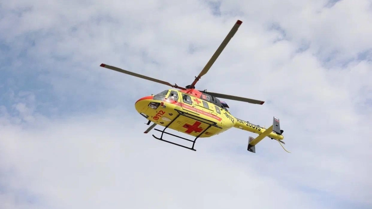 Вертолеты санавиации Подмосковья с начала года выполнили почти 100 вылетов