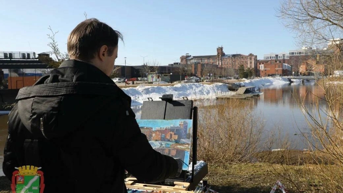 Художник из Наро-Фоминска превращает привычные пейзажи в лирические воспоминания