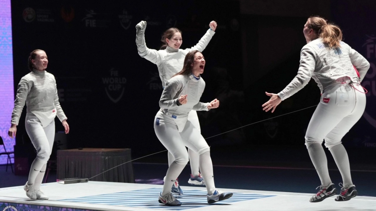 Саблистки Московской области завоевали “золото” этапа Кубка мира в Ташкенте