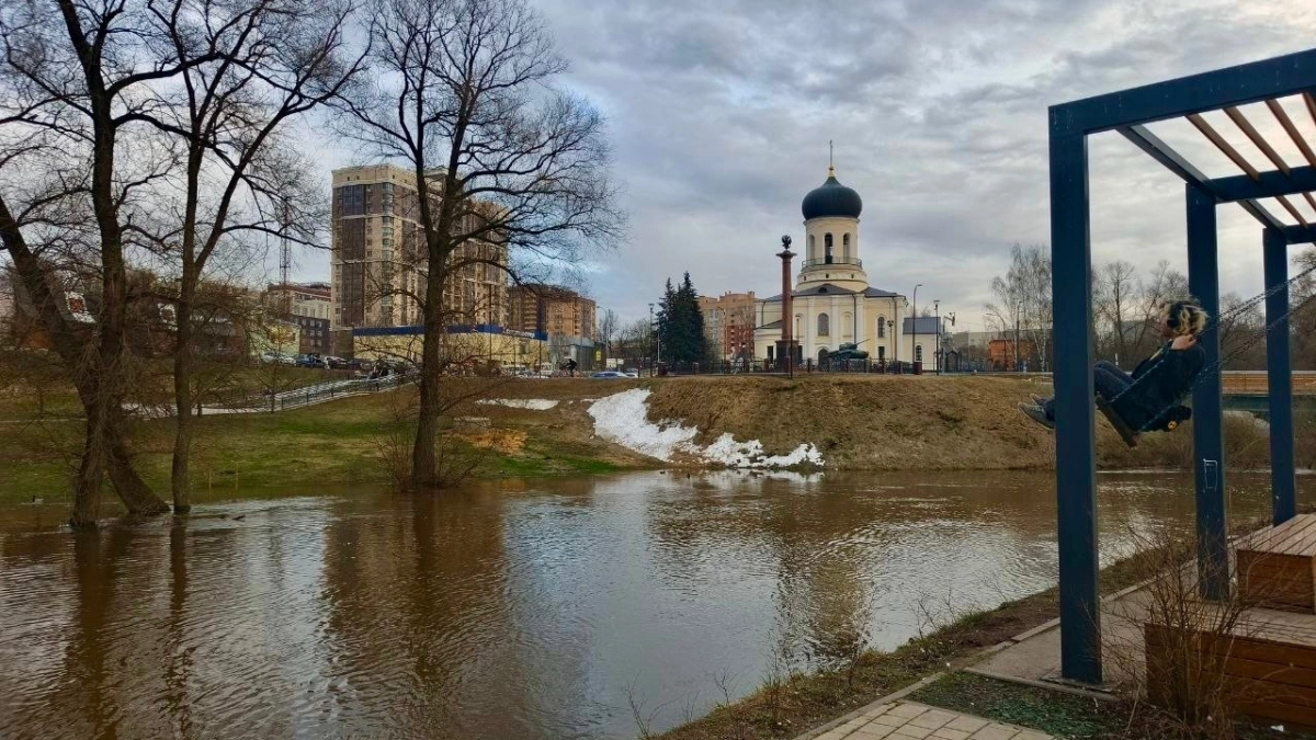 В Наро-Фоминском округе начался спад половодья