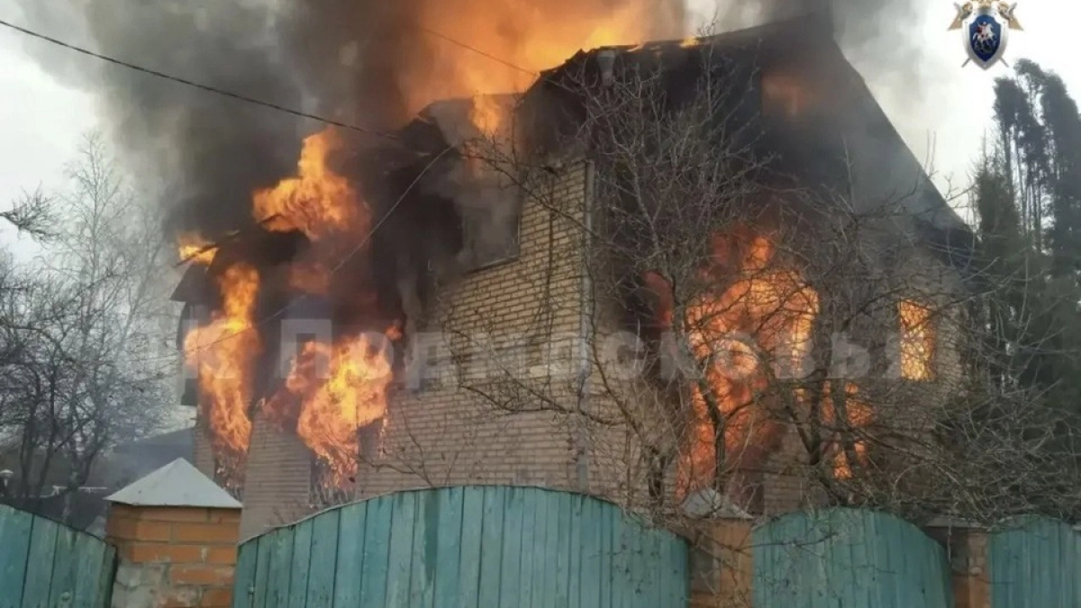 В Московской области возбудили дело после гибели мужчины и ребенка при пожаре