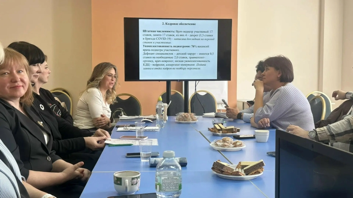 В Наро-Фоминской больнице обсудили развитие медицинской помощи