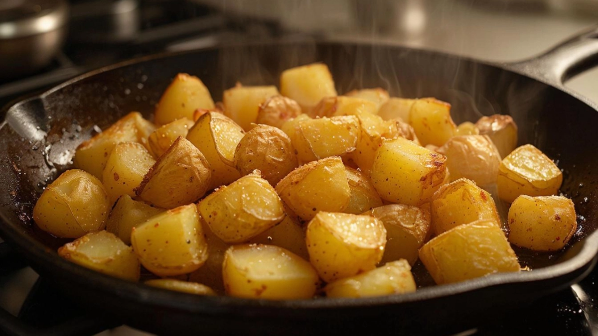 Зачем перед жаркой ошпаривают картошку кипятком? Полезная хитрость от профи