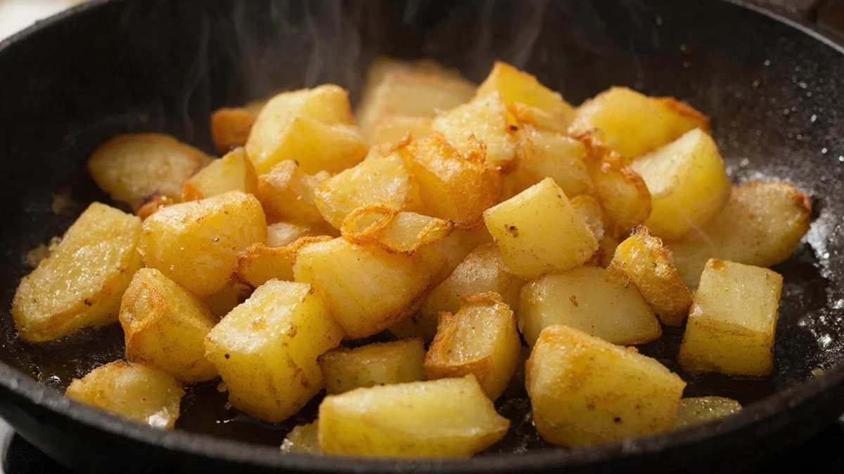 Зачем перед жаркой ошпаривают картошку кипятком? Небольшая хитрость, про которую знают только профи