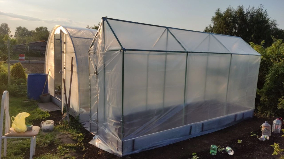 Поликарбонат больше не в моде: нашла для теплицы материал лучше и намного дешевле