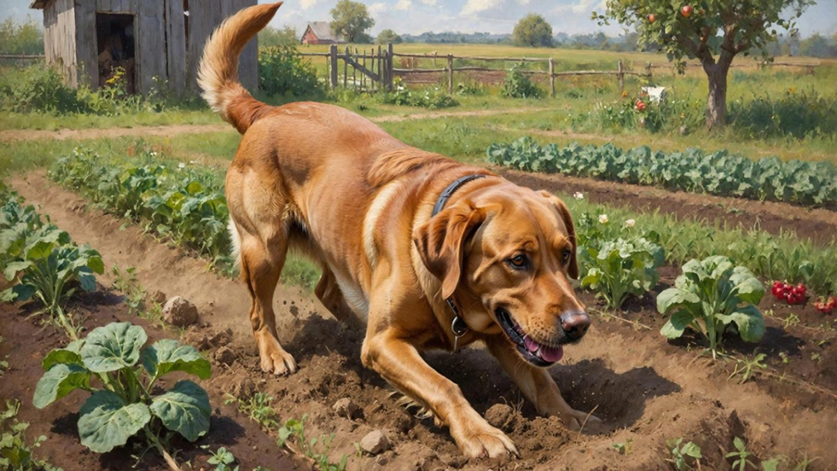 Чтоб соседским собакам было неповадно лазить по моим грядкам, рассыпаю это безвредное средство. Теперь никто не копает и не гадит