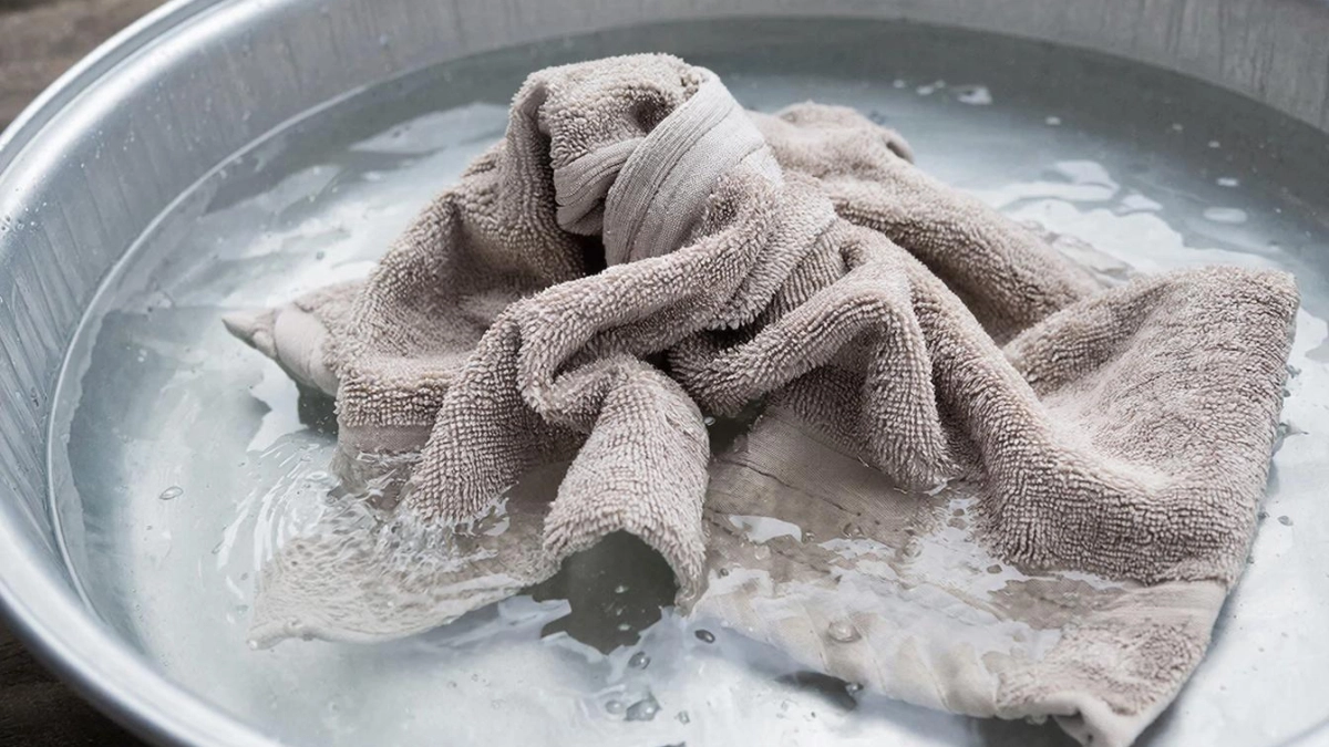 Вываривание полотенец теперь в прошлом: 2 ложки на таз - станут как новые