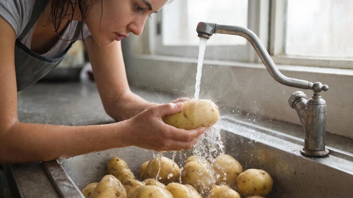 Зачем перед жаркой ошпаривают картошку кипятком? Хитрость про которую знают не все