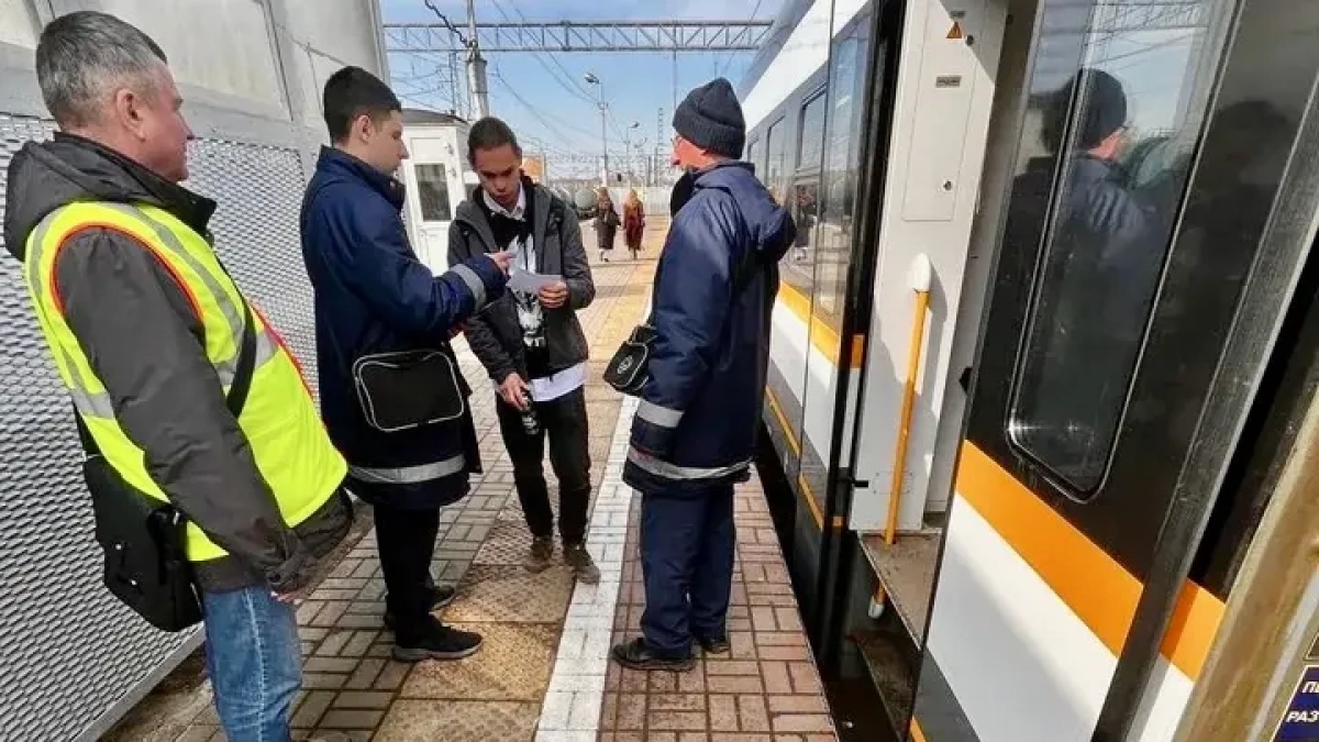 В Наро-Фоминске провели рейд по безопасности на железной дороге