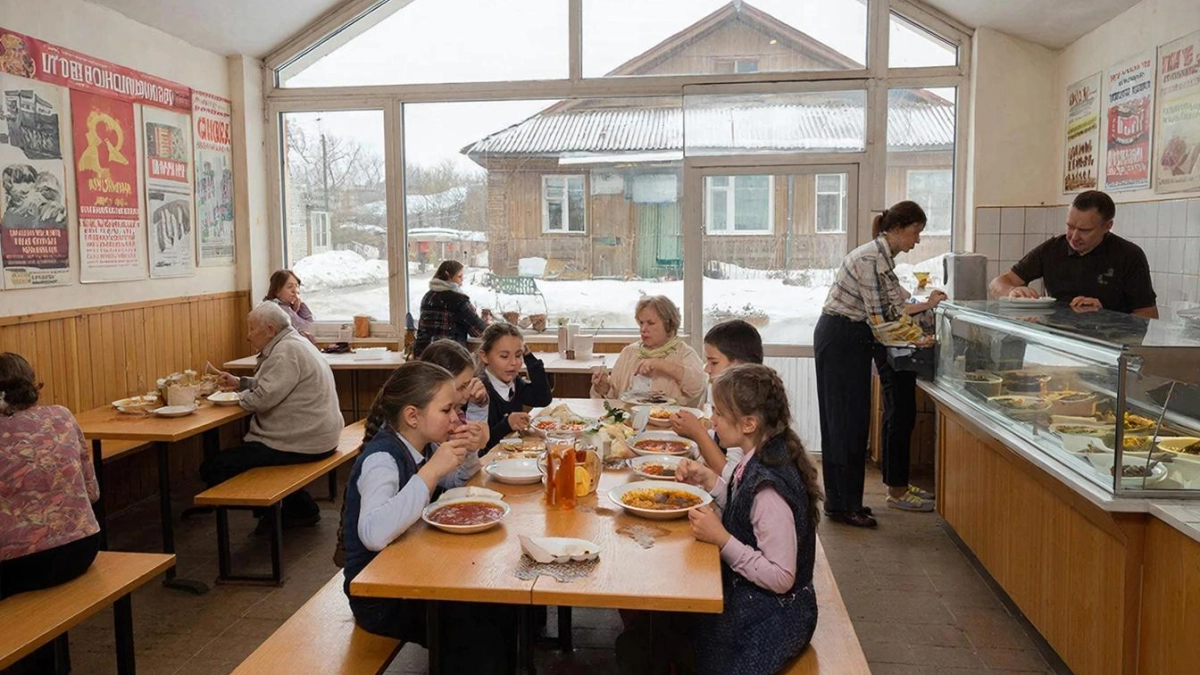 Привела итальянца в нашу традиционную столовую, его незабываемая реакция на самые популярные блюда русской кухни