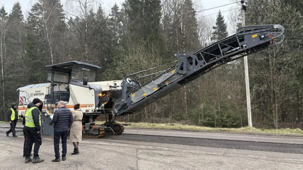 В деревне Наро-Фоминского округа начали капитальный ремонт дороги