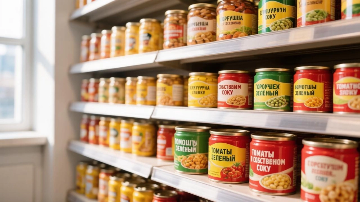 Названы 5 видов консервированных продуктов, которые нужно всегда иметь на кухне