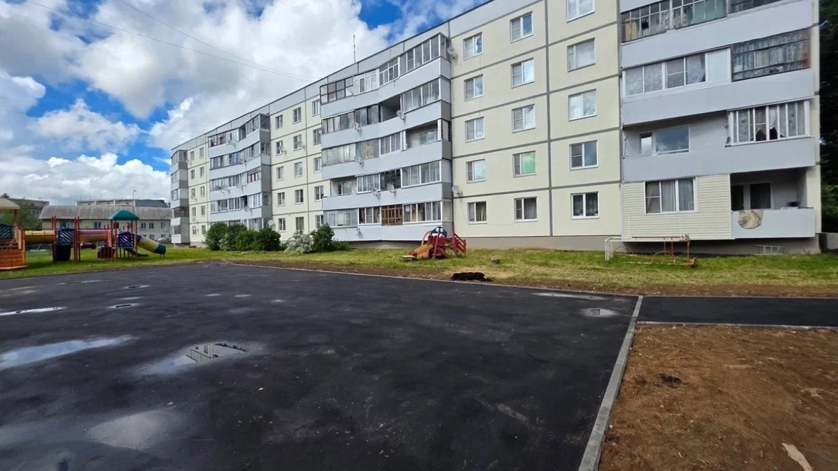 В Наро-Фоминском округе начали строить новую детскую площадку