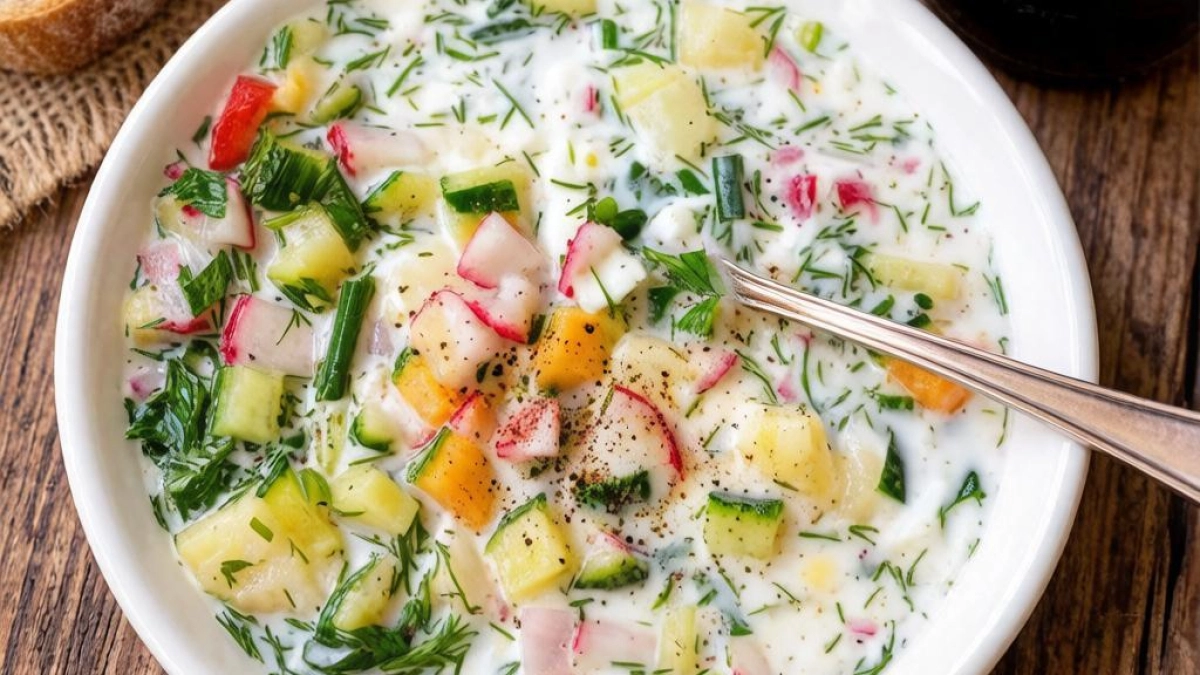 Добавьте этот ингредиент в окрошку — и вкус станет ресторанным: секрет шефа удивил гурманов