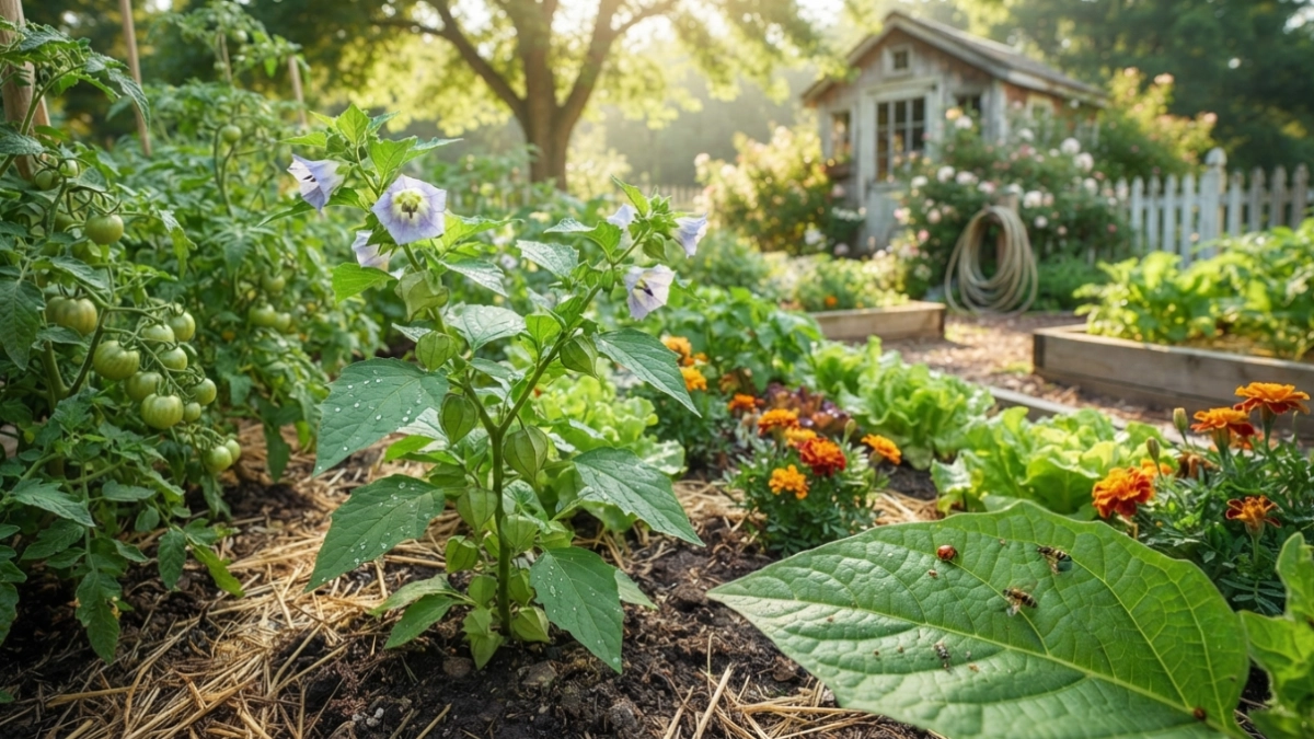 Белокрылка больше не хозяйничает на грядках: один цветок в саду — и от надоедливой вредительницы в радиусе 30 метров и след простыл