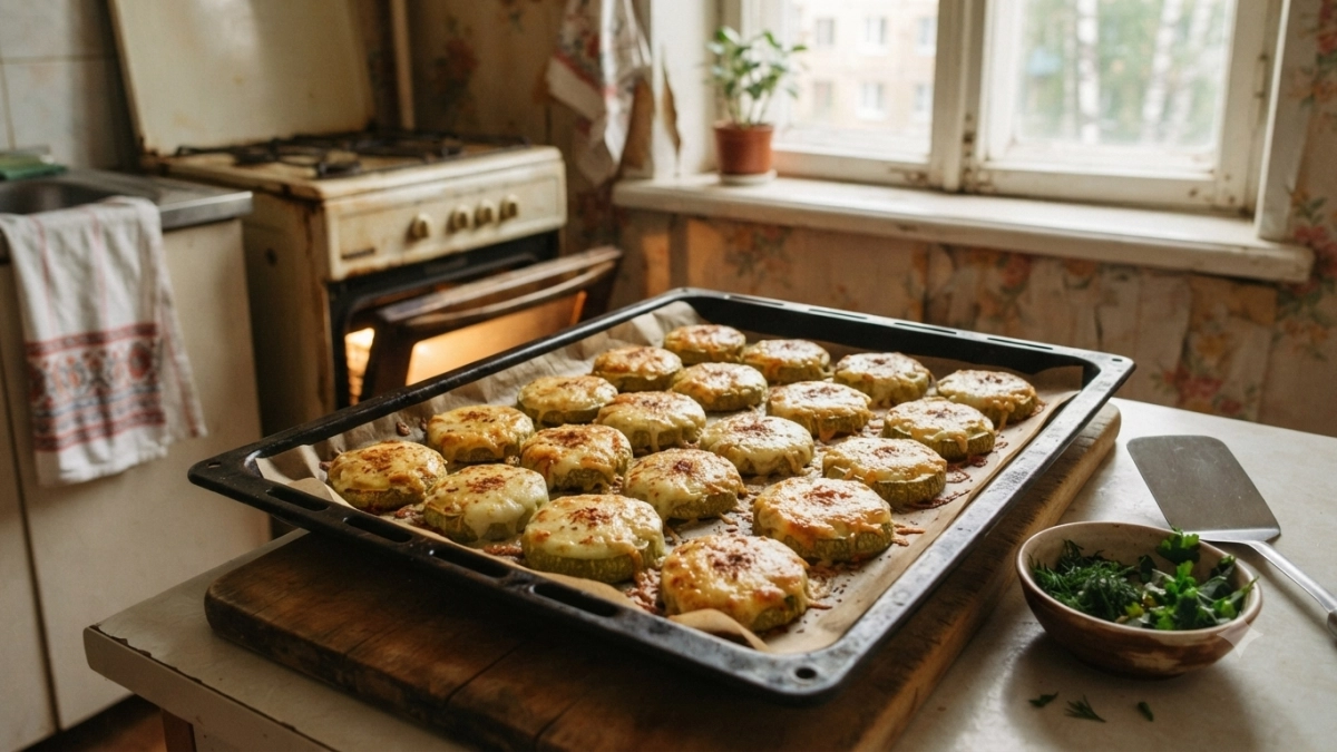 Кабачки больше не жарю: запекаю по-французски под сырно-сметанной шапкой — съедаются ещё горячими