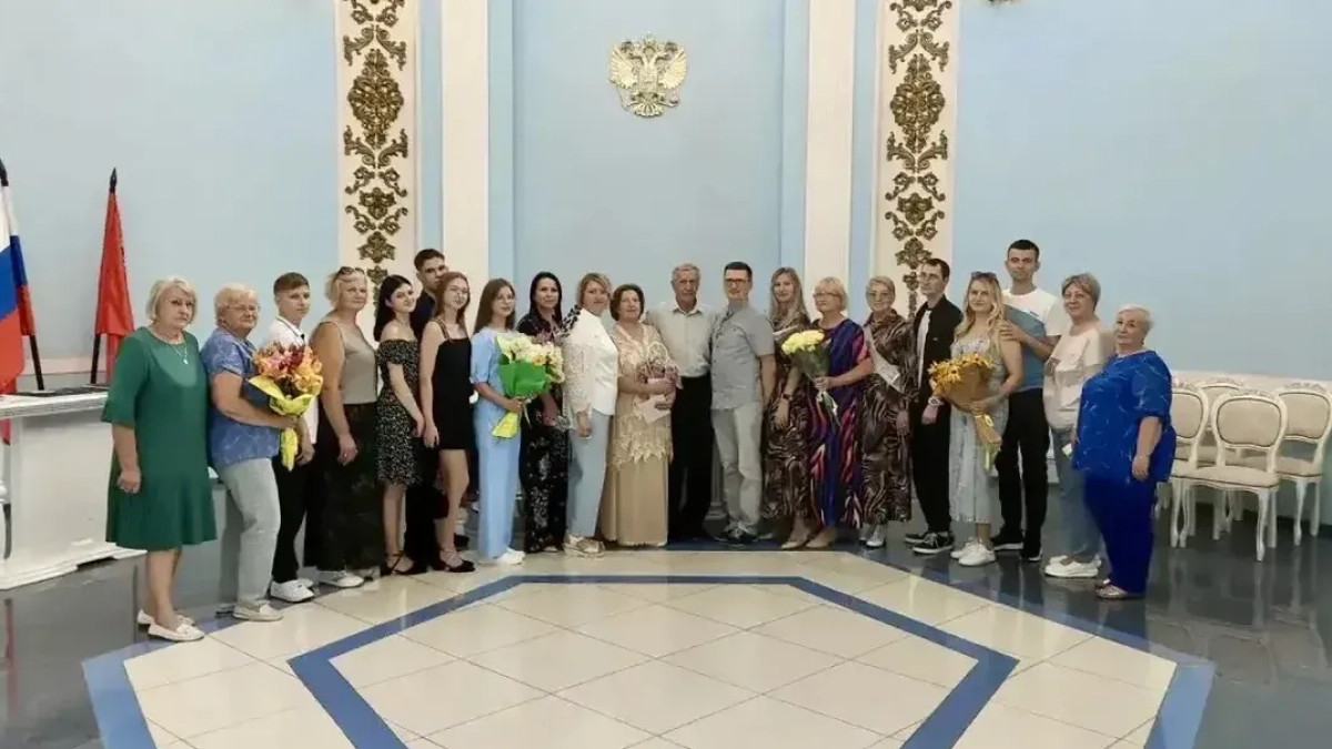 Семья Фроловых из Наро-Фоминска встретила золотую свадьбу 