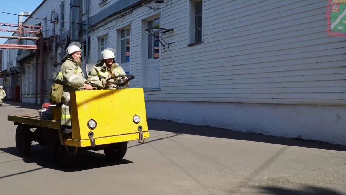 В Наро-Фоминске на хладокомбинате прошли тактико-специальные учения по ликвидации аварий с аммиаком