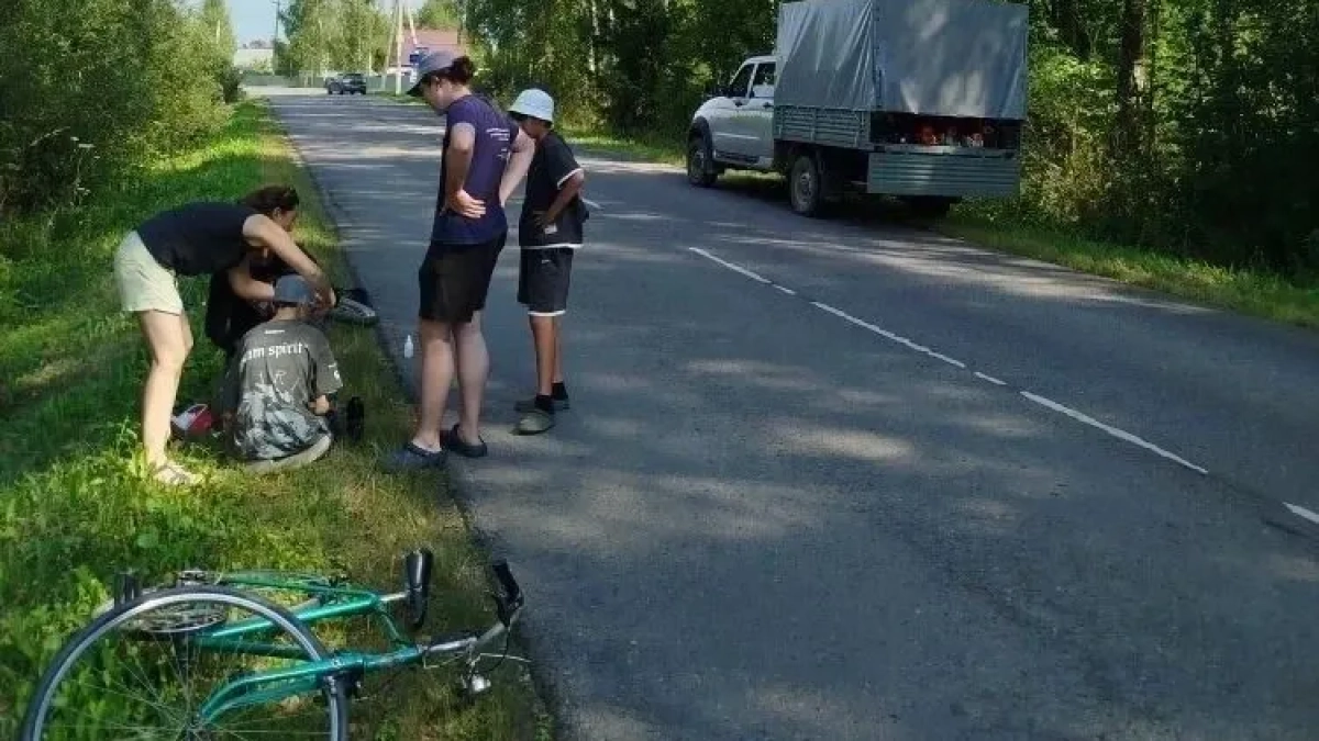 Лесничие из Наро-Фоминска оказали помощь ребенку с травмой руки
