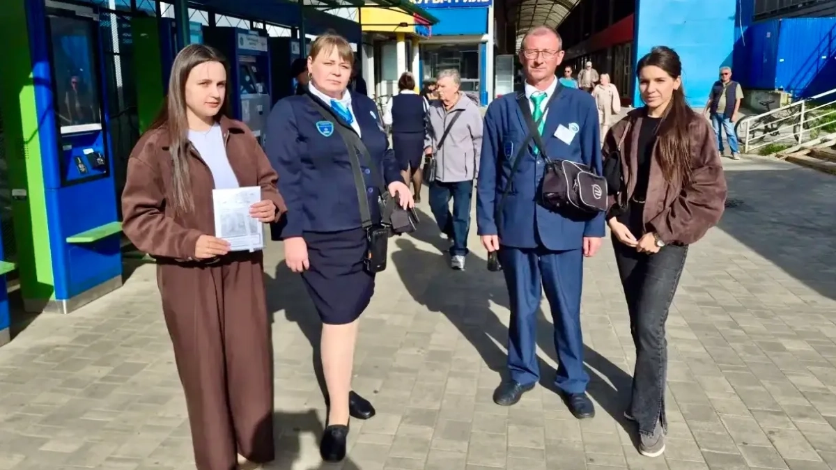 Пассажирам в Наро-Фоминске напомнили о правилах поведения на железной дороге