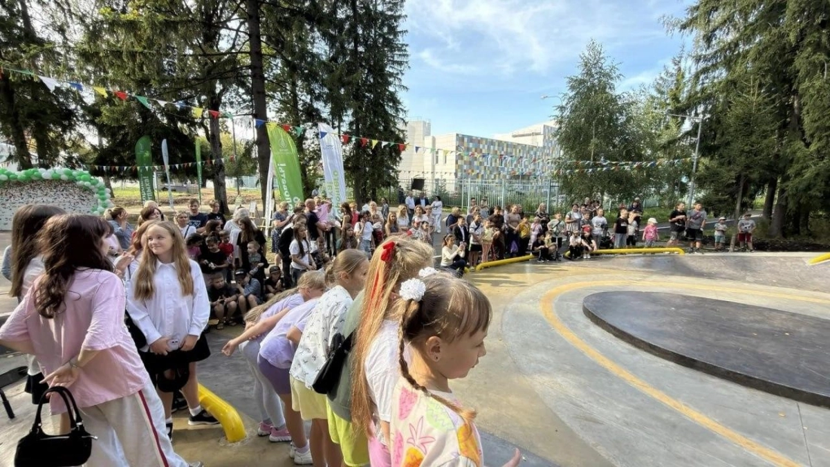 В парке “Мечта” в Наро‑Фоминске открылась зона активного отдыха