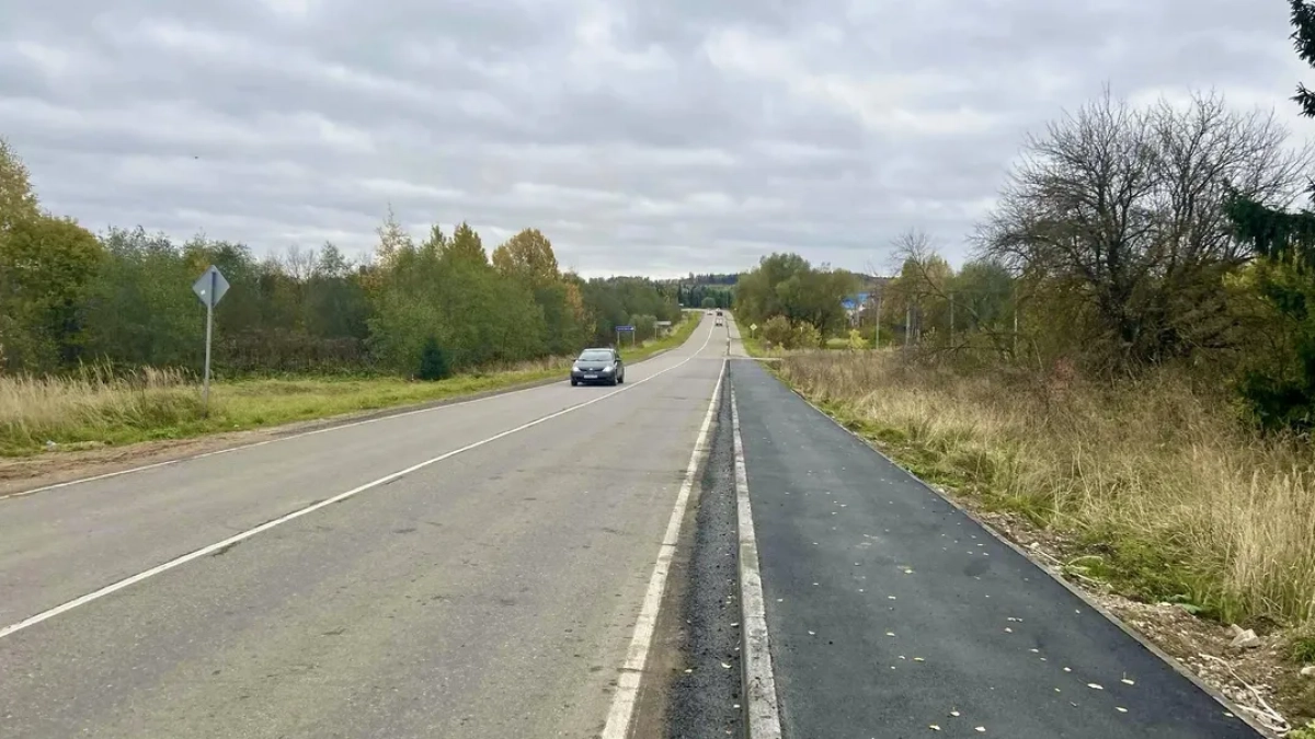 В Наро-Фоминском округе построили 7 тротуаров общей длиной около 3 километров