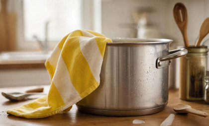 Вываривание полотенец в прошлом: добавьте 2 ложки на таз - станут как новые